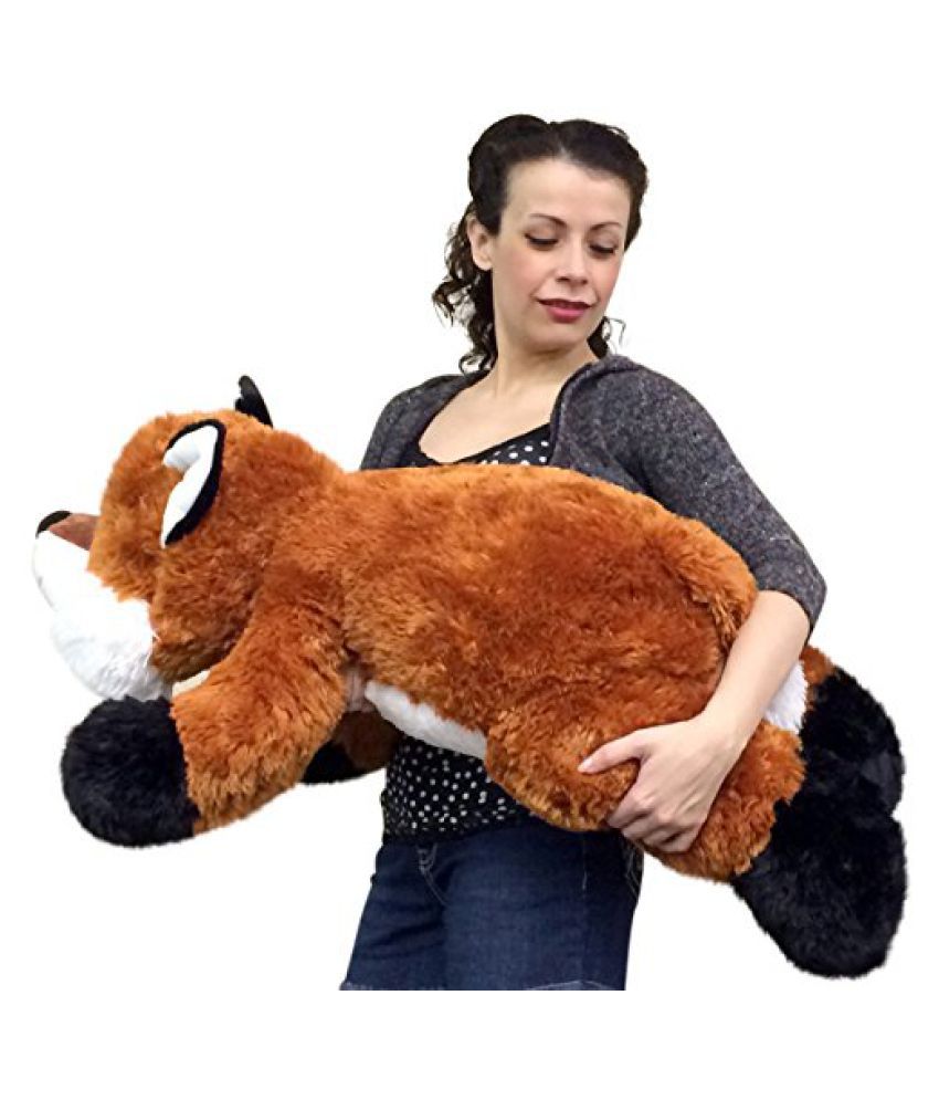 huge stuffed fox