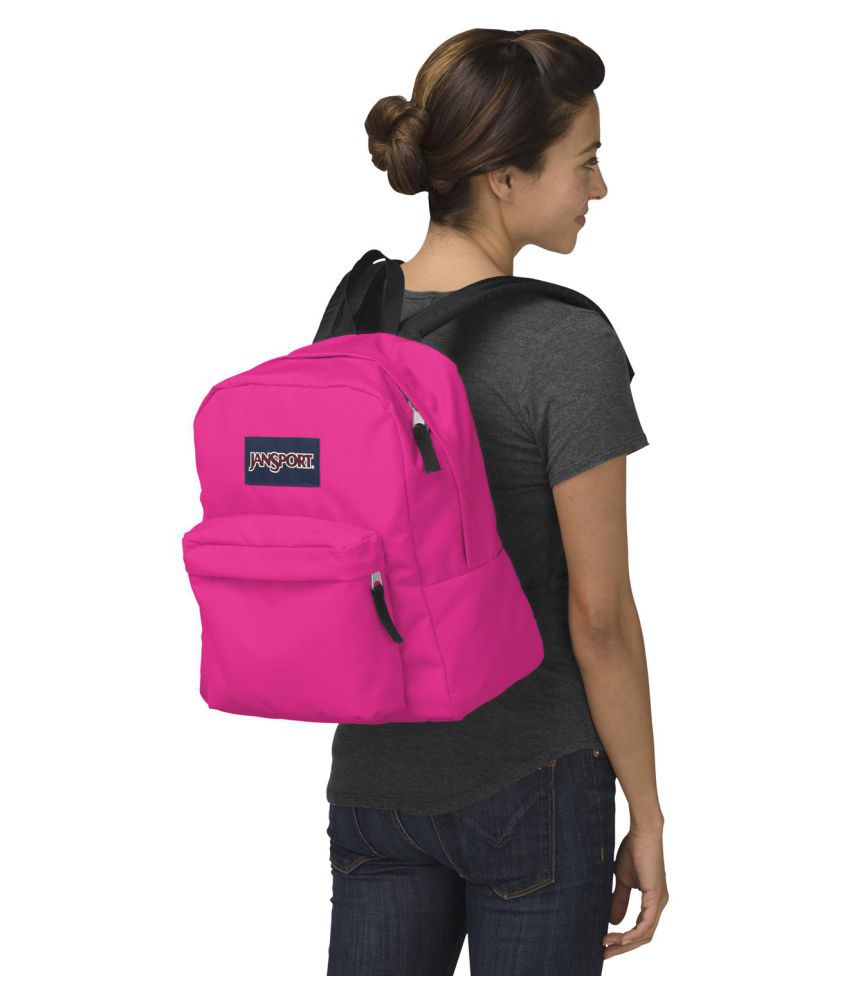 Jansport Pink Backpack - Buy Jansport Pink Backpack Online at Low Price ...