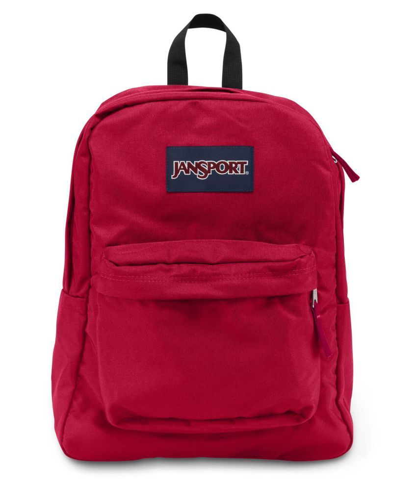 mini red jansport backpack