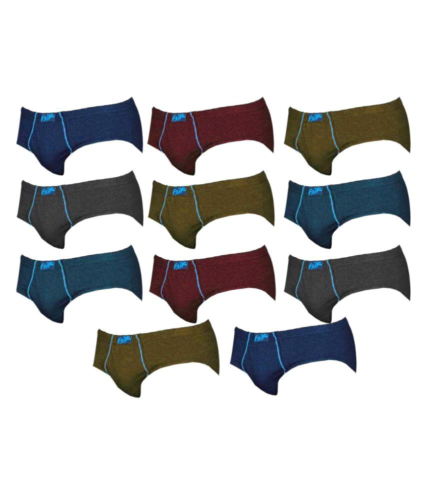     			Euro Multi Brief Pack of 11