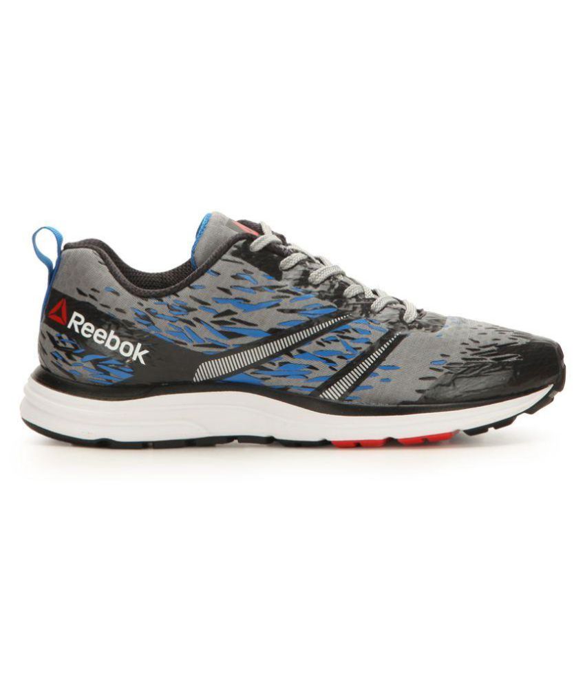 grey reebok sneakers