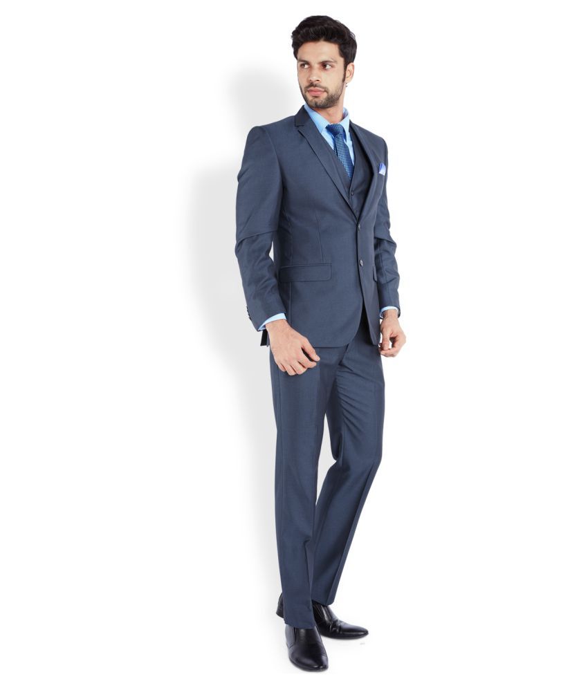 park avenue royal blue suit