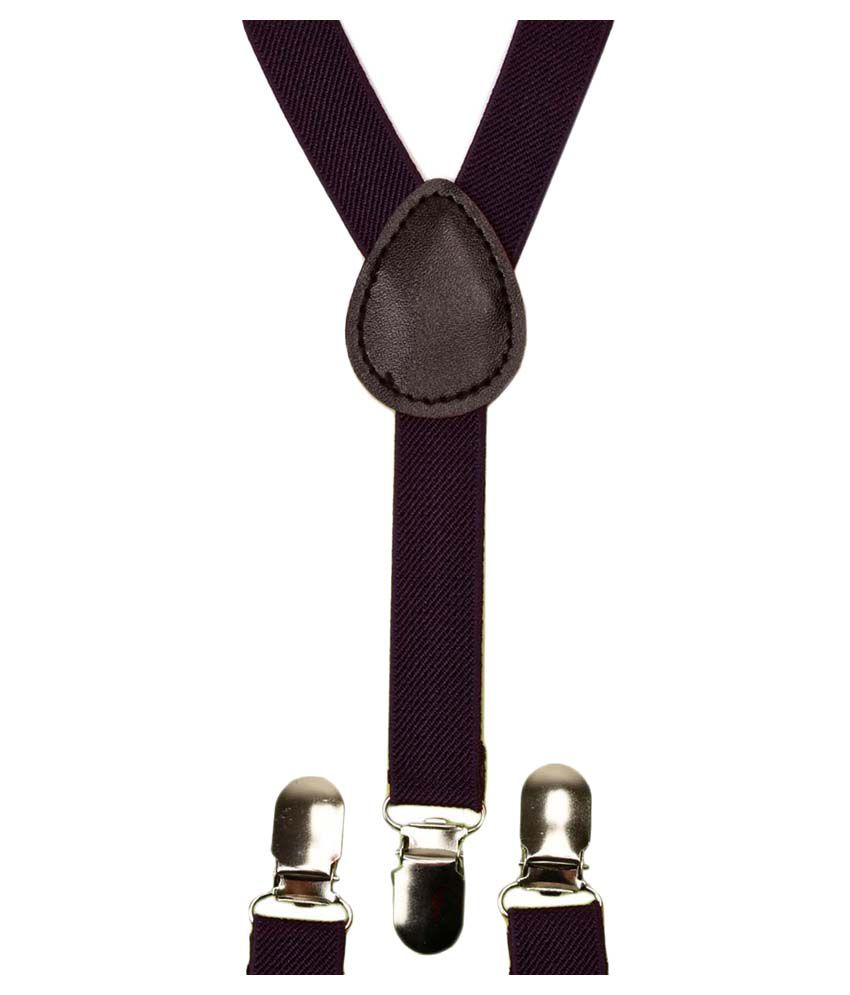 Tiekart Purple Suspenders
