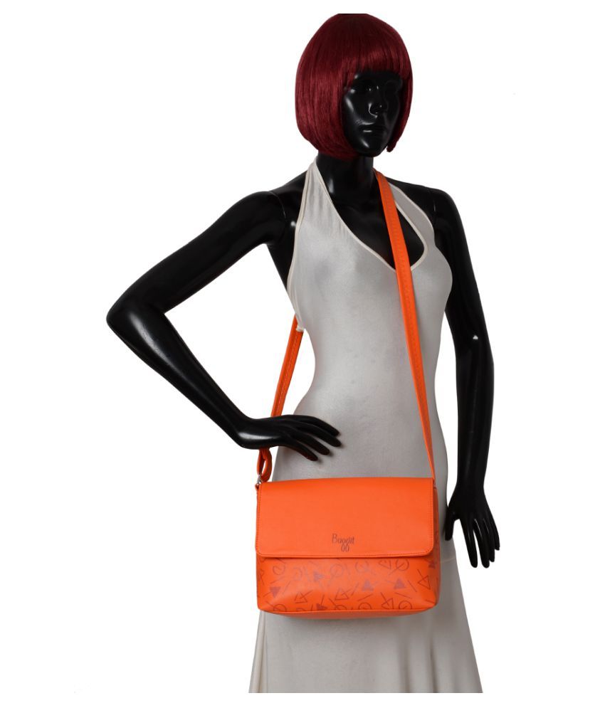 baggit orange bag