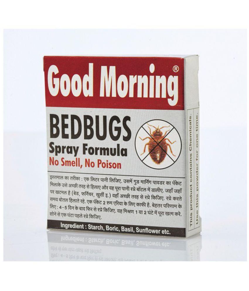 Statue Ayurvedic Good Morning Bed Bug Killer Powder (Pack