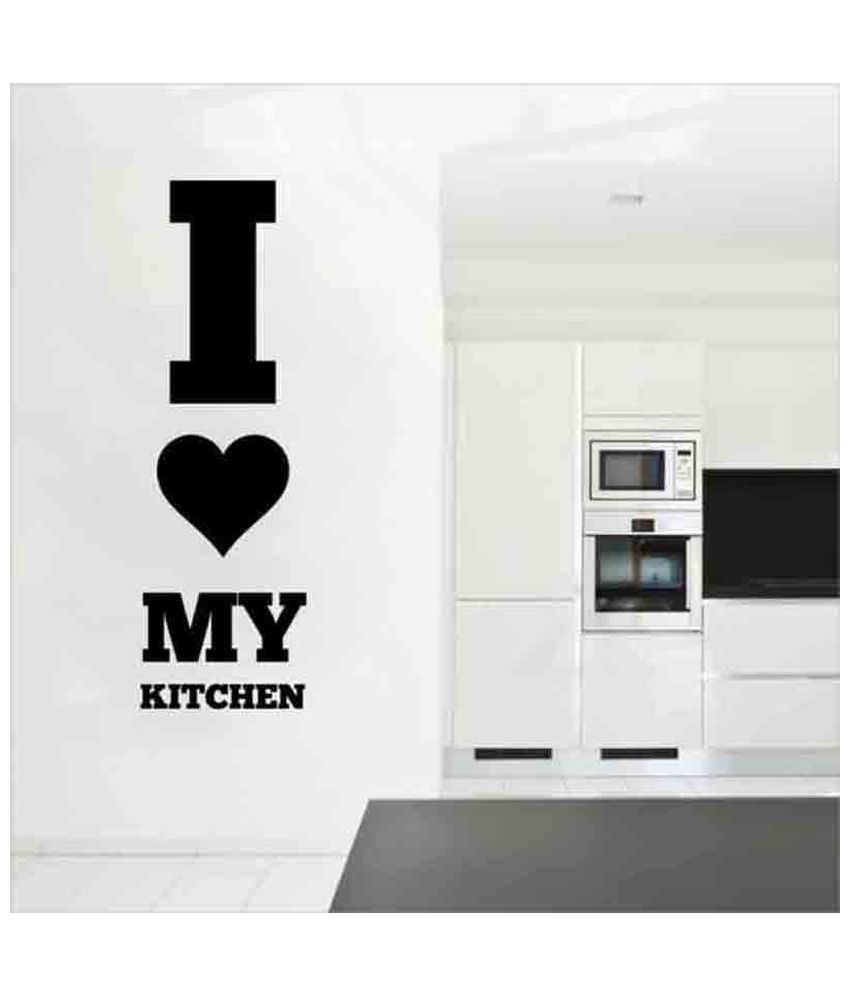     			Decor Villa Love my kitchen Vinyl Wall Stickers