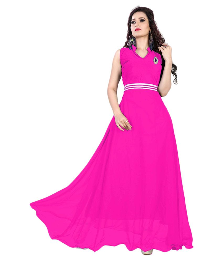 georgette gown online