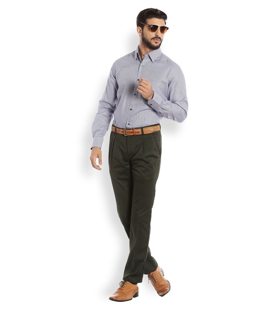 raymond blue coat pant