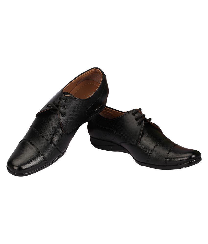 Oman Black Formal Shoes Price in India Buy Oman Black Formal Shoes