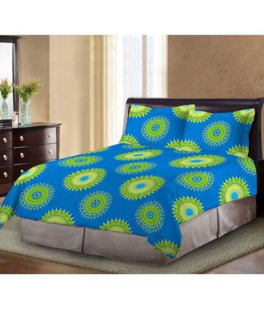 Bombay Dyeing Double Cotton Printed Bed Sheet Buy Bombay Dyeing