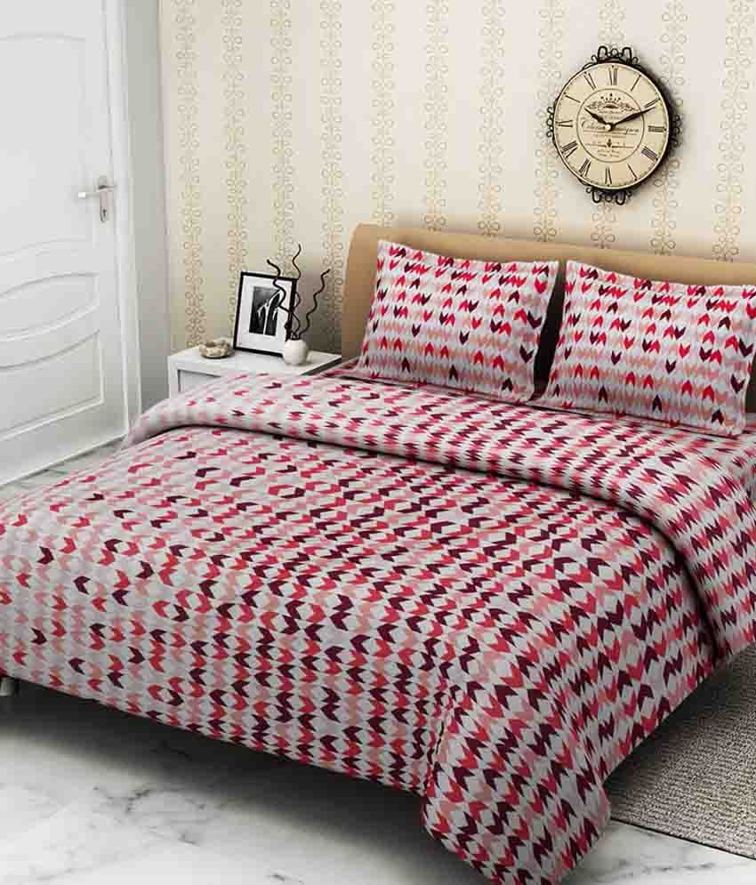 Trident Double Cotton Printed Bed Sheet Buy Trident Double Cotton
