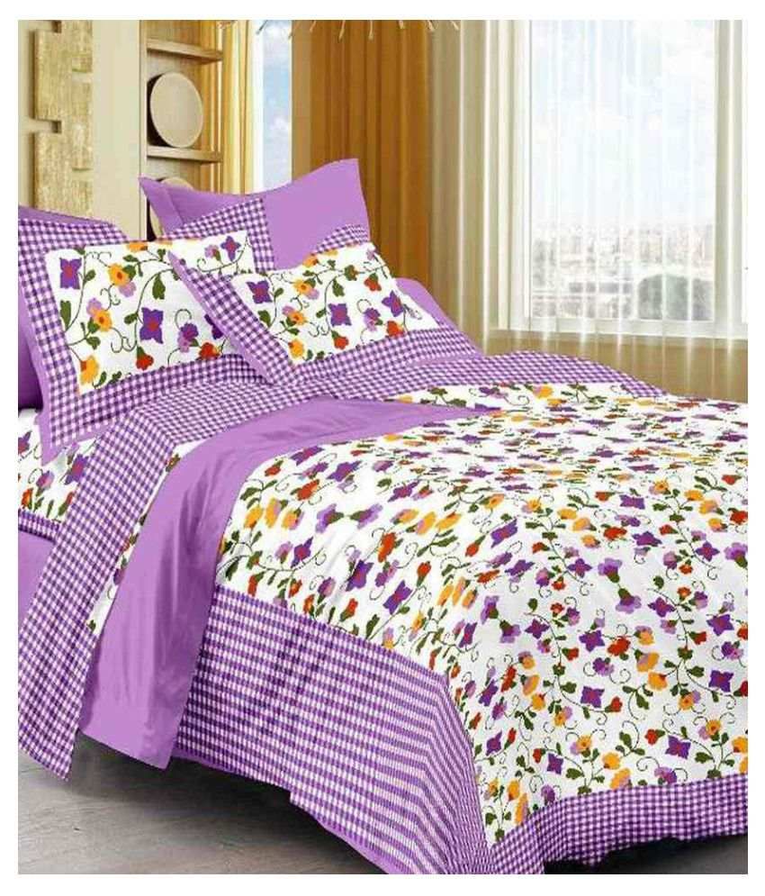 Fagna Creations King Cotton Printed Bed Sheet Buy Fagna Creations King Cotton Printed Bed