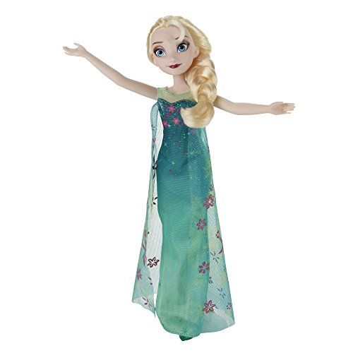 green elsa doll