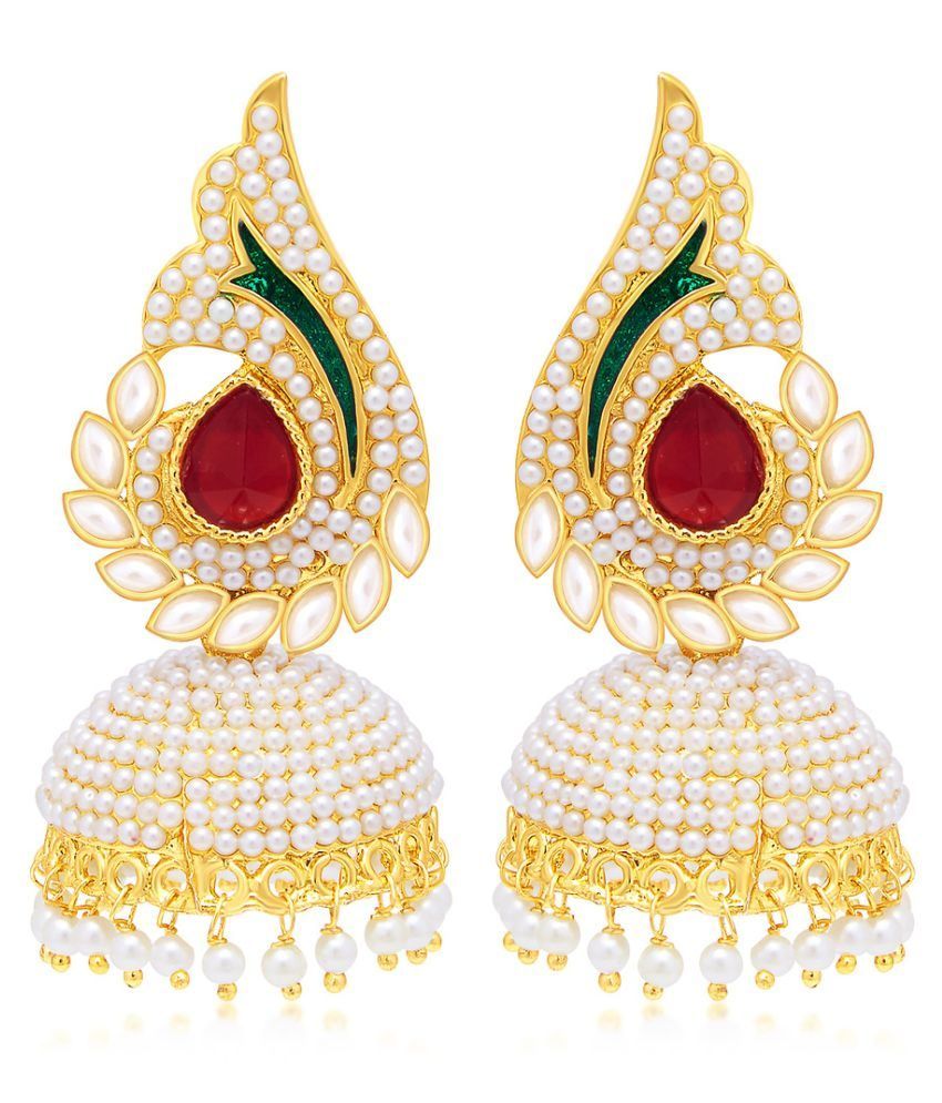     			Sukkhi Gold Plated Alloy Earrings