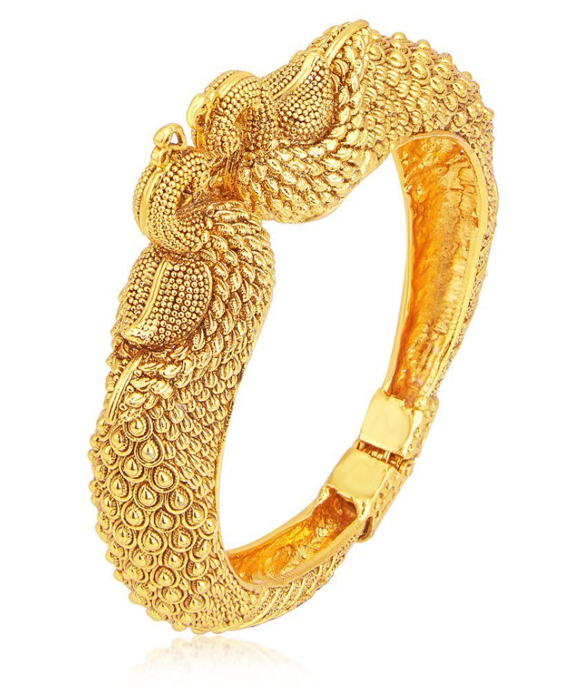 Sukkhi Gold Plated Alloy Kada Buy Sukkhi Gold Plated Alloy Kada Online