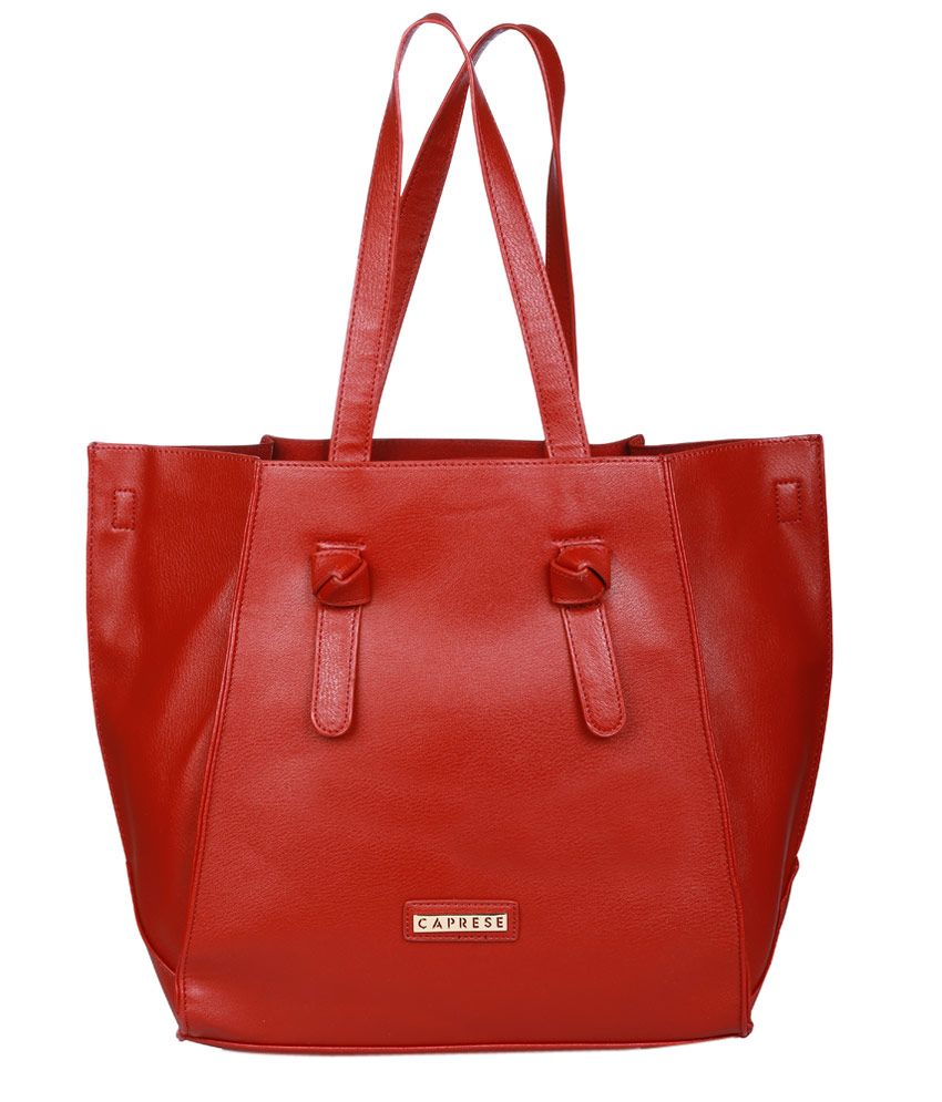 Caprese Red Tote Bag Buy Caprese Red Tote Bag Online at Best Prices