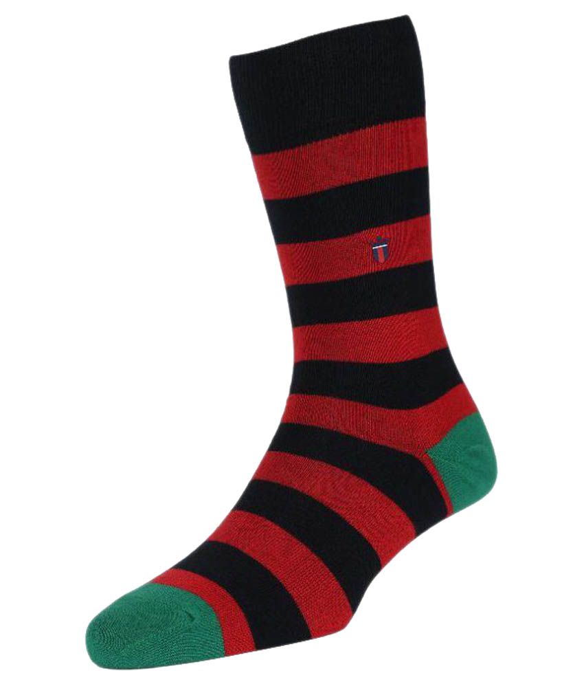 Louis Philippe Multi Casual Full Length Socks - Pack of 3: Buy Online ...