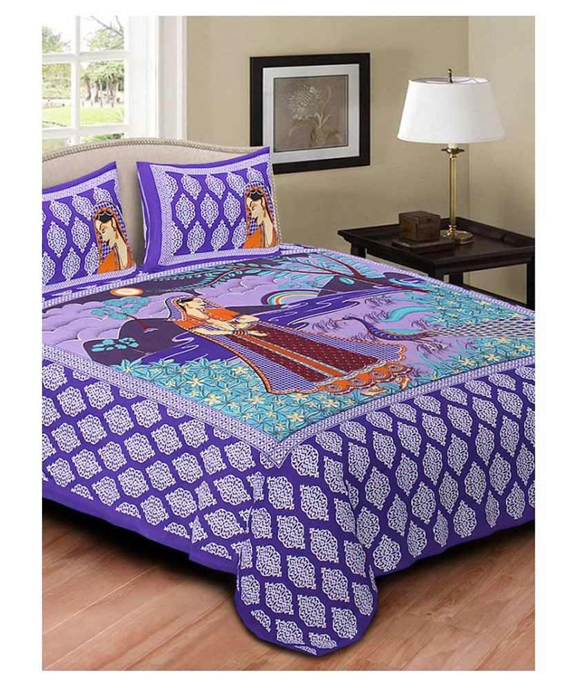 Bombay Spreads King Cotton Printed Bed Sheet Buy Bombay Spreads King