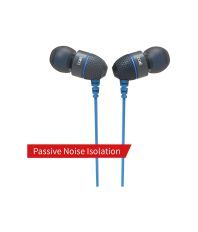 boAt BassHeads 200 In Ear Wired With Mic Earphones Blue