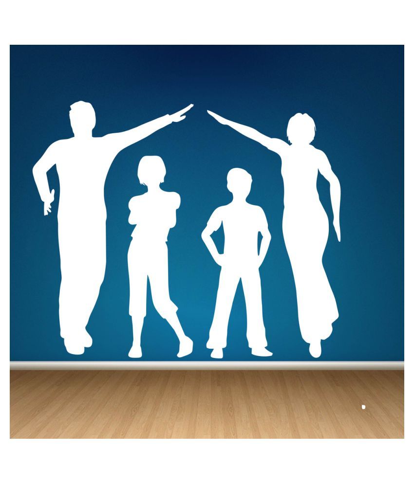     			Decor Villa Happy Family PVC Wall Stickers