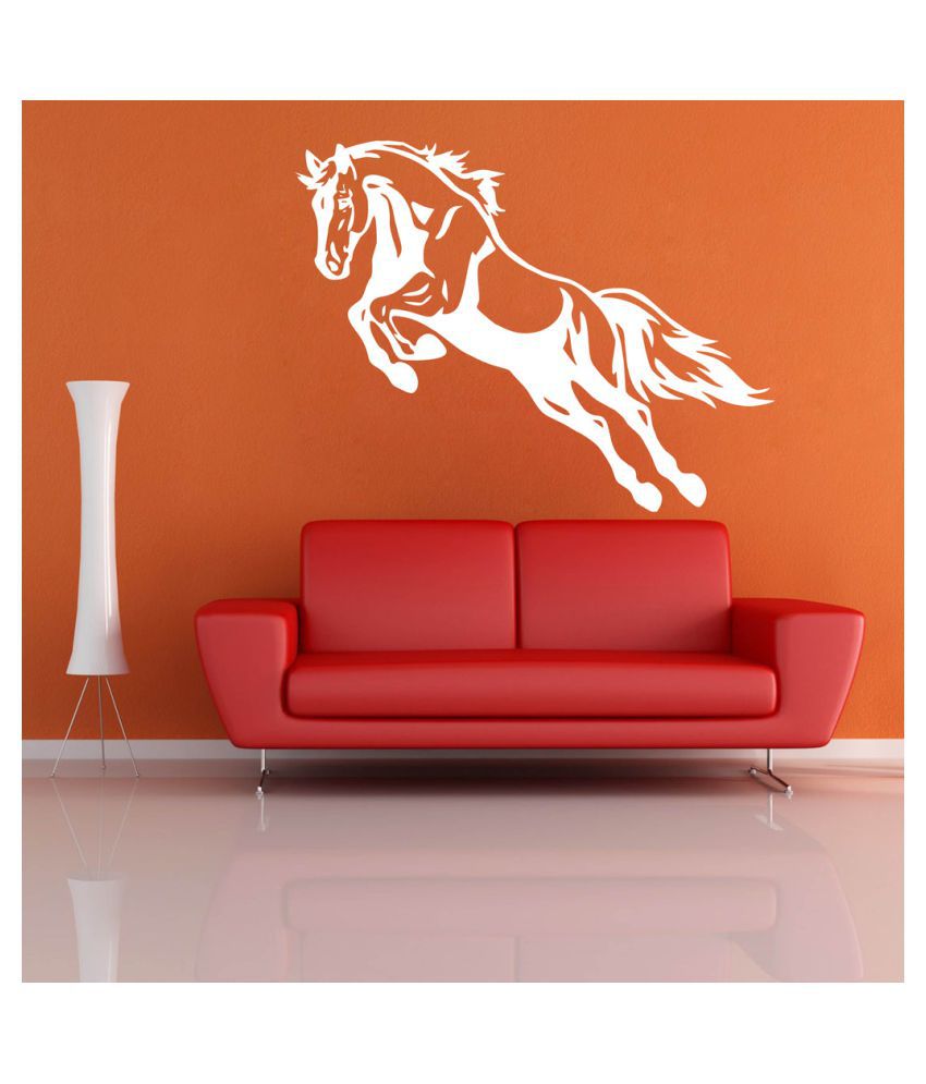     			Decor Villa Horse PVC Wall Stickers