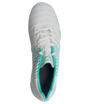 sega white football shoes