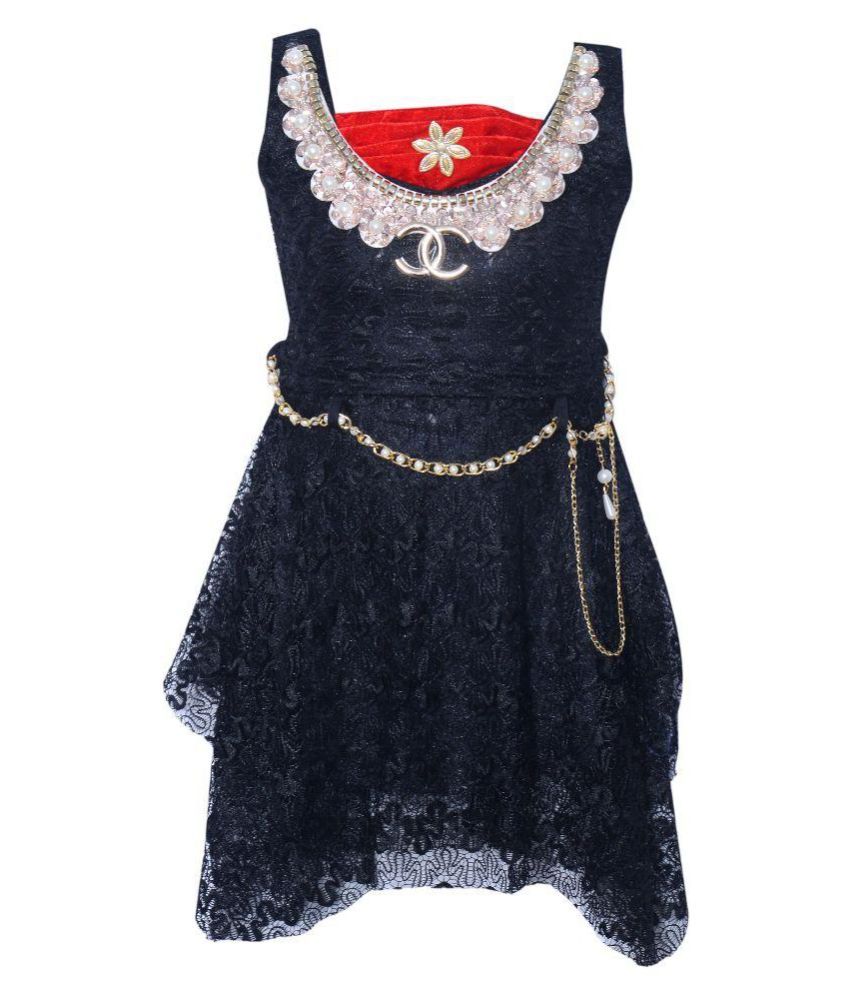 full black frock