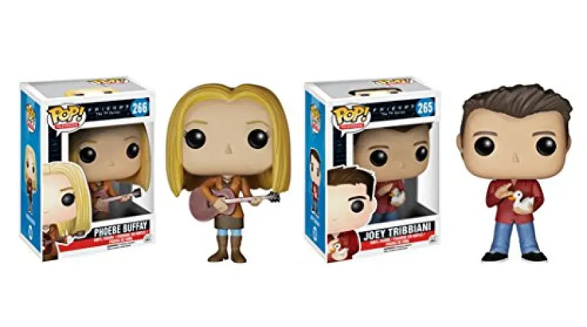 Funko POP TV Friends: Phoebe Buffay and Joey Tribbiani Toy Action