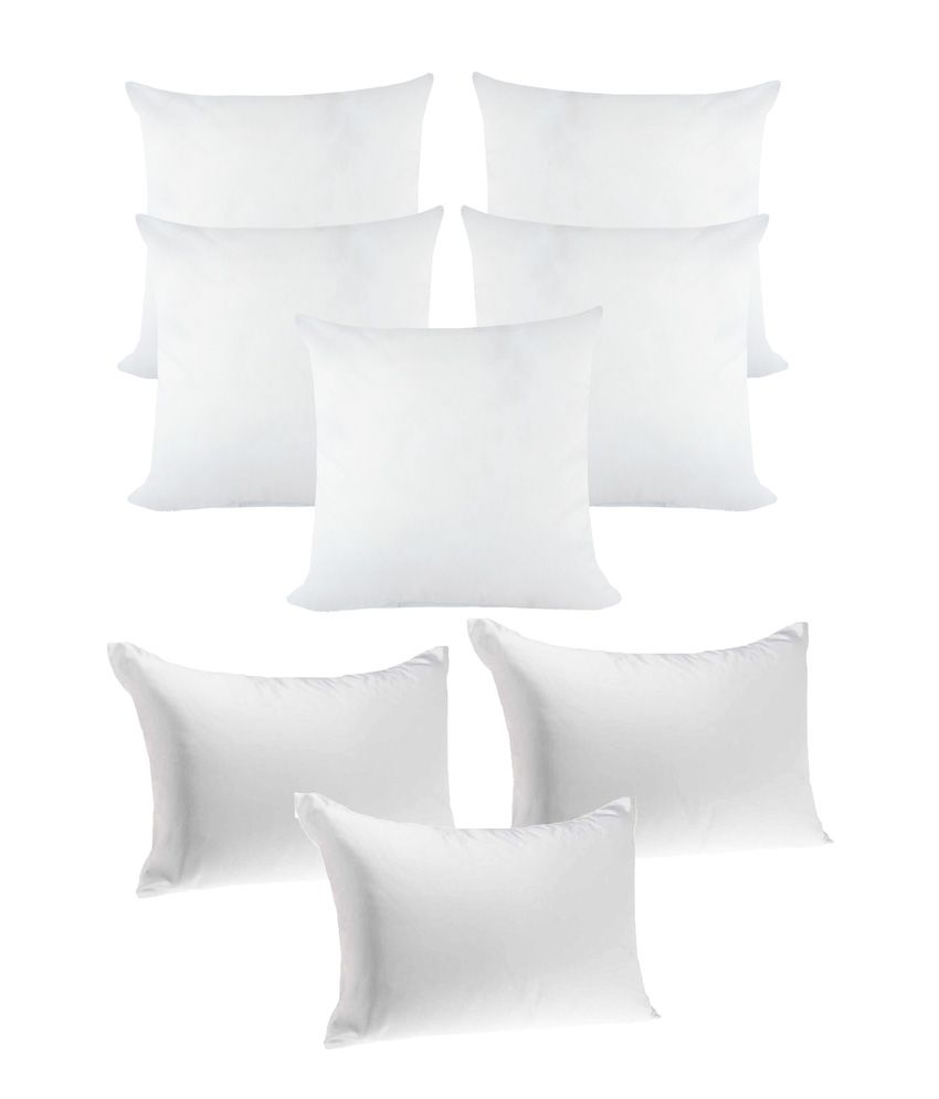     			Eagleshine Cushion & Pillow Set - 5 Cushion and Pack of 3 Pillow