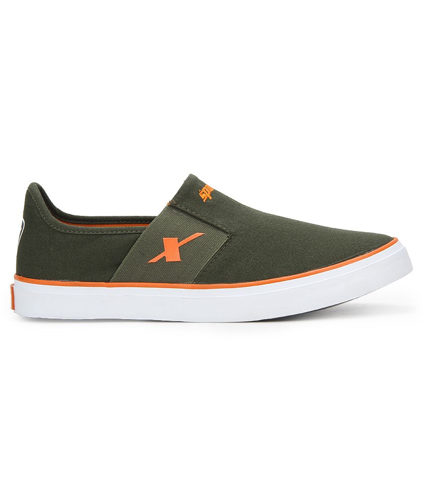 sparx men's mesh loafers