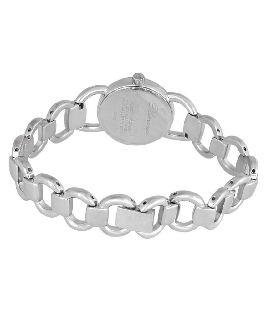 Blumarine Silver Analog Watch Price in India Buy Blumarine Silver
