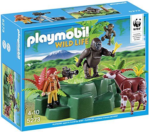 playmobil wildlife station