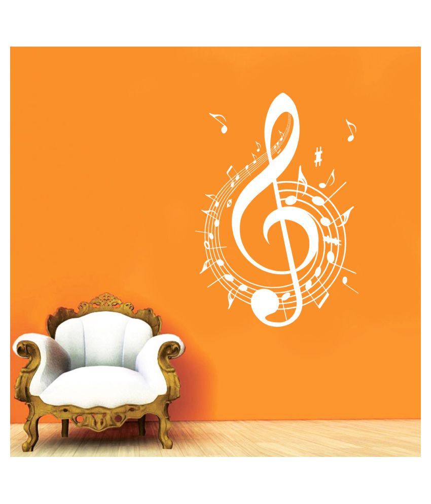     			Decor Villa Music PVC Wall Stickers