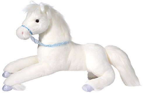 white horse soft toy