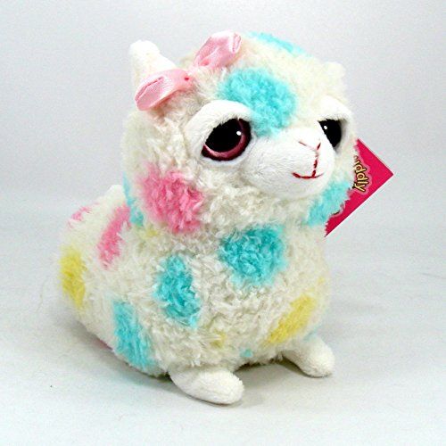 rainbow llama plush