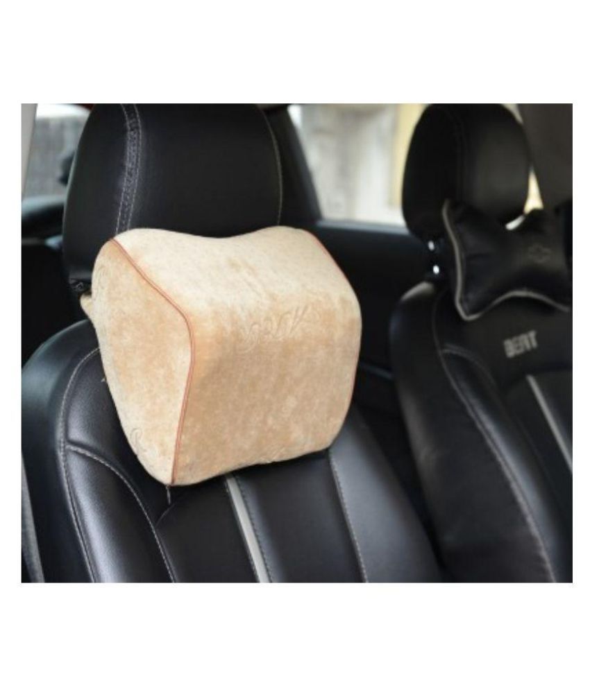 Riddhi Siddhi Beige Car Neck Pillow Buy Riddhi Siddhi Beige Car