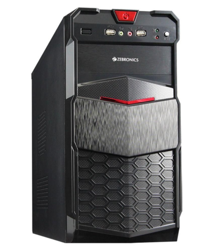 Zebronics ZEB 157 R Black MidTower Yes Buy Zebronics ZEB 157