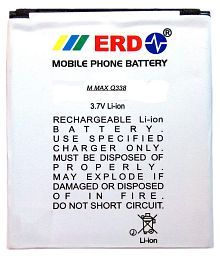 ERD 1500mAh Battery (For Micromax Bolt Q338) Image