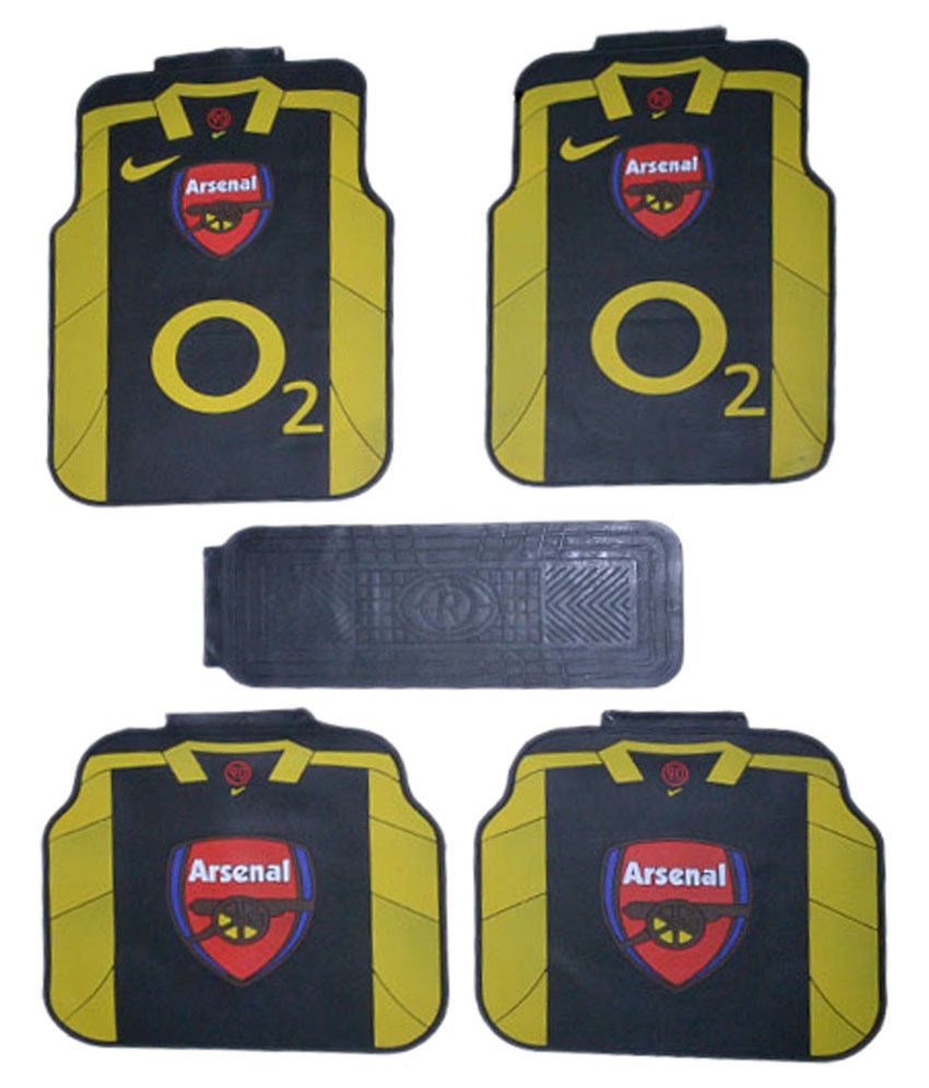 Takecare Arsenal Car Rubber Floor Mat Buy Takecare Arsenal Car