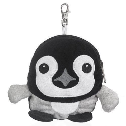 stuffed animal with zipper pouch