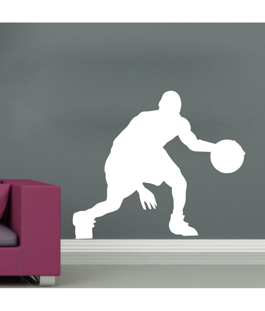     			Decor Villa Basketball PVC Wall Stickers