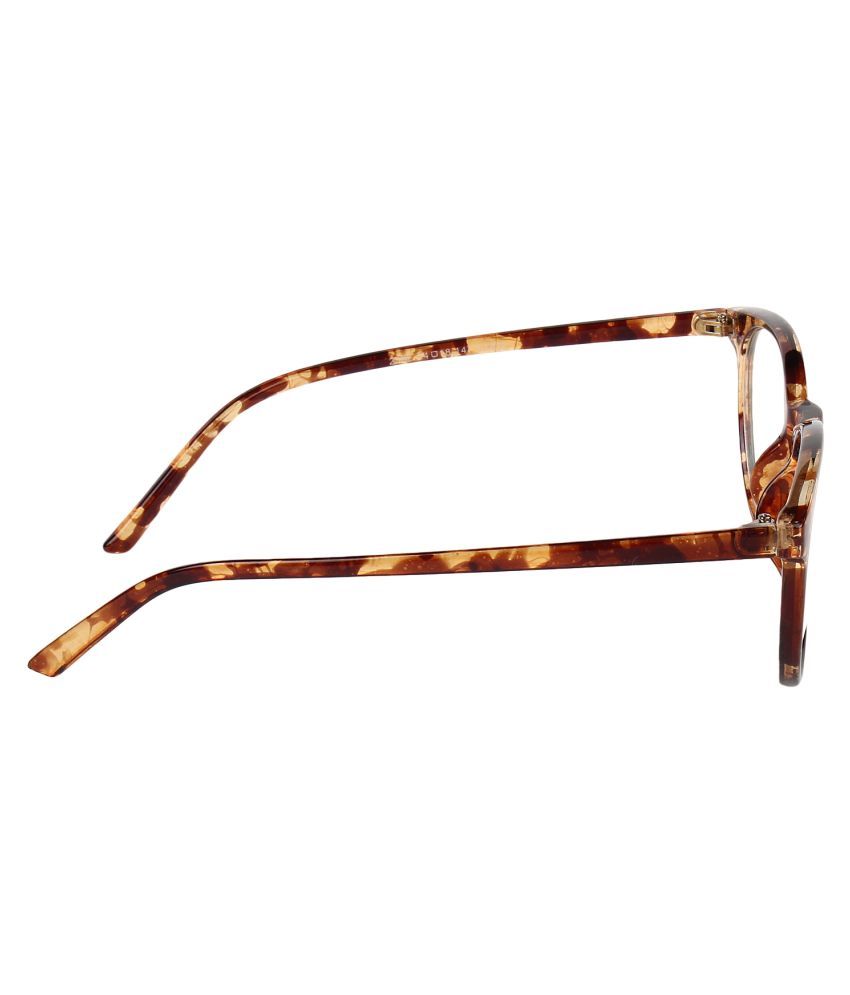 Zyaden Brown Round Spectacle Frame FRA201 Buy Zyaden Brown Round