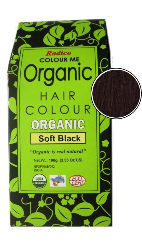     			Organic Hair Color Soft Black