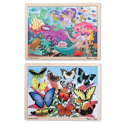 Download Melissa Doug Jigsaw Puzzle Bundle Contains Mermaids And Butterflies 48 Piece Buy Melissa Doug Jigsaw Puzzle Bundle Contains Mermaids And Butterflies 48 Piece Online At Low Price Snapdeal