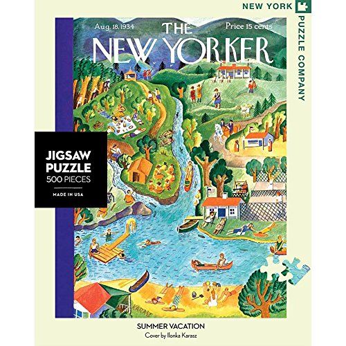 New York Puzzle Company New Yorker Summer Vacation 500 Piece Jigsaw Puzzle Buy New York Puzzle Company New Yorker Summer Vacation 500 Piece Jigsaw Puzzle Online At Low Price Snapdeal