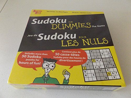 Sudoku For Dummies University Games Bilingual Edition Buy Sudoku For 