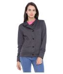 Campus Sutra Gray Cotton Jacket