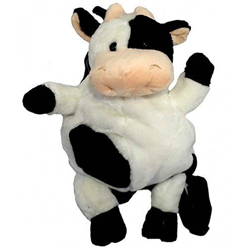 plush cow backpack