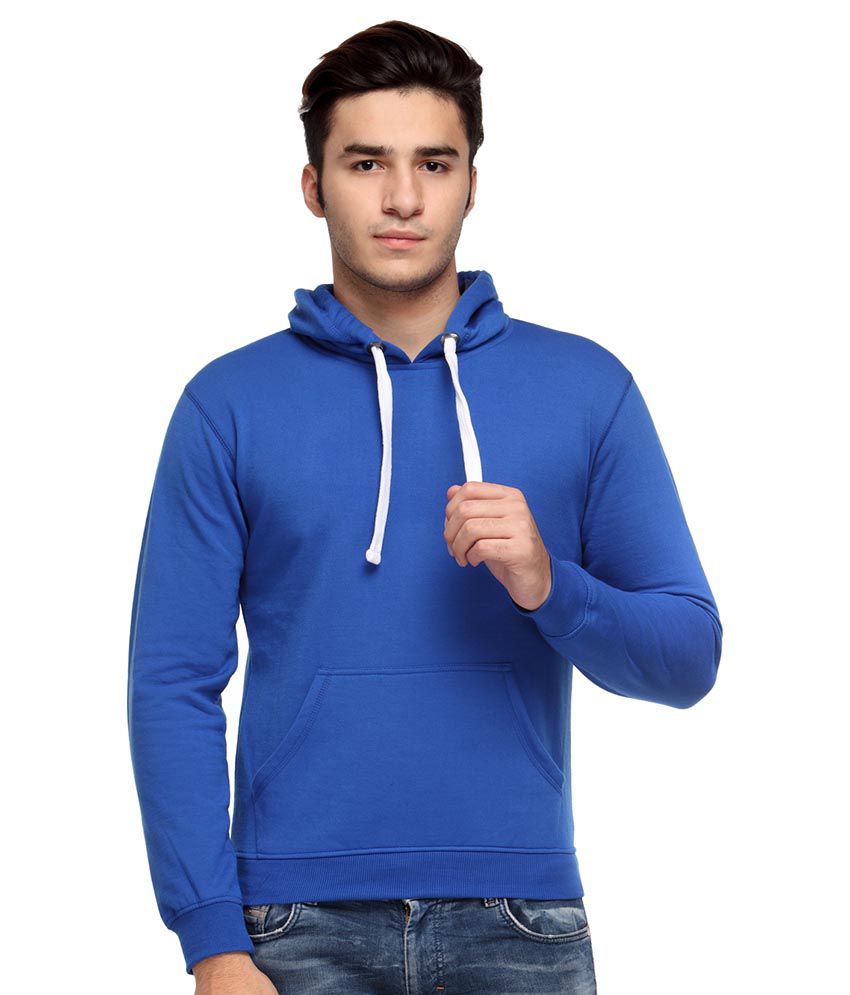 TSX Blue Hooded Sweatshirt - Buy TSX Blue Hooded Sweatshirt Online at ...
