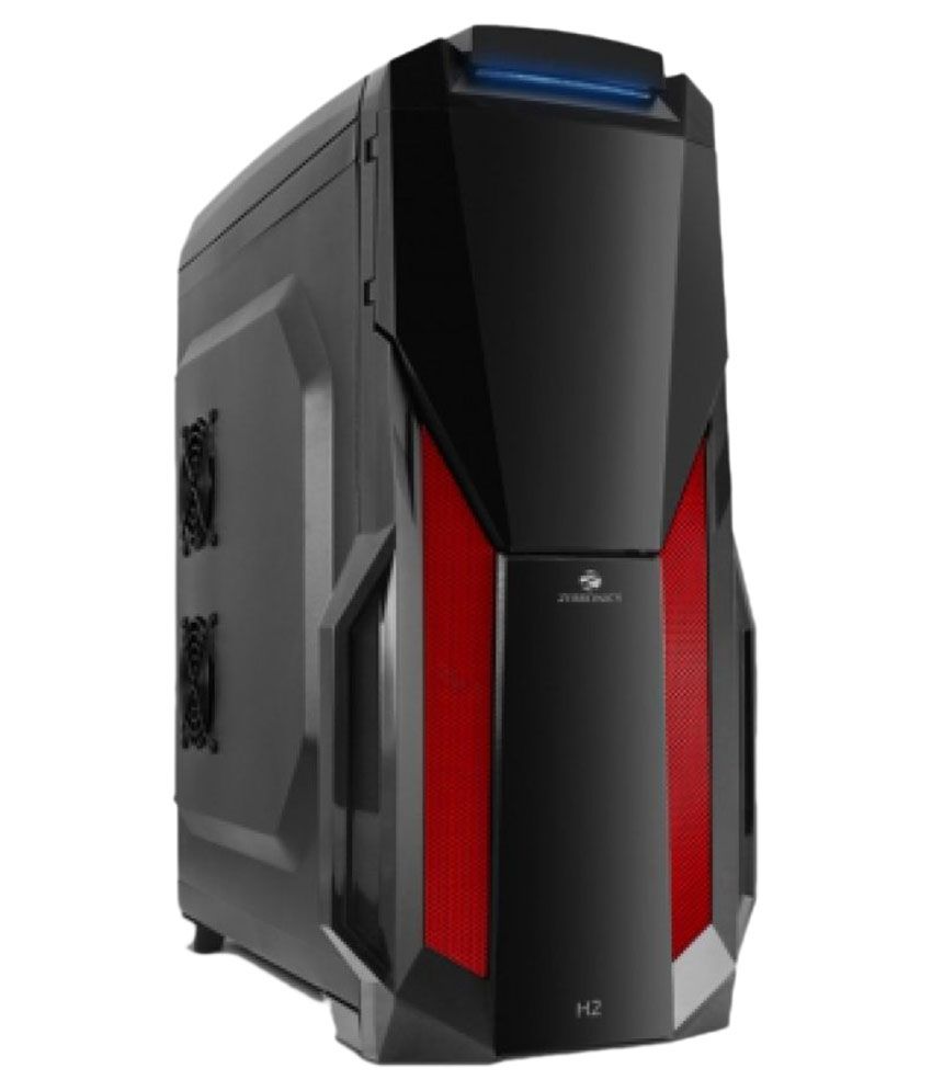 Zebronics H2 Zeb 528b Black Desktop Cabinet Yes Buy Zebronics